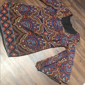 K&D LONDON BELL sleeves blouse